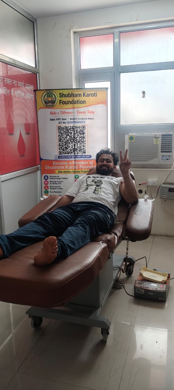 स्वैच्छिक रक्तदान — जीवन दान